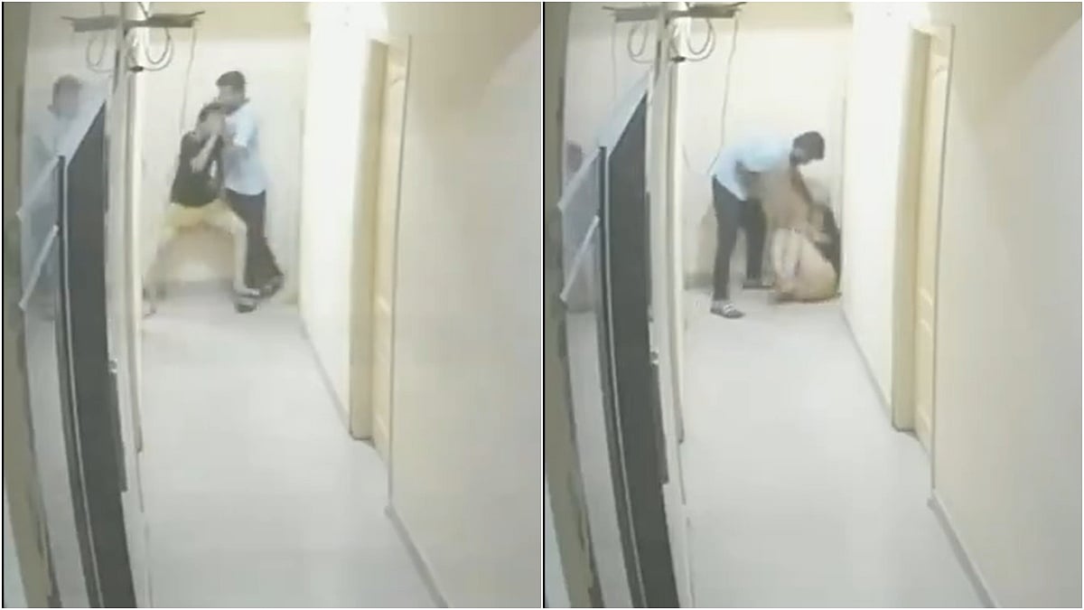 X/@HateDetectors : Bengaluru PG murder: Screengrab from the CCTV footage | 